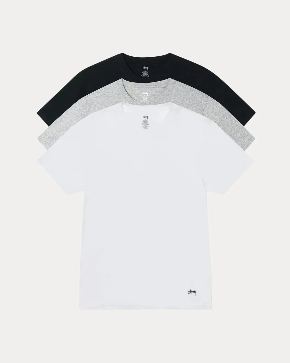 STUSSY UNDERSHIRTS 3 PACK