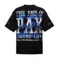 RARE PEACE God's Tear Rhinestone Graphic T-Shirt
