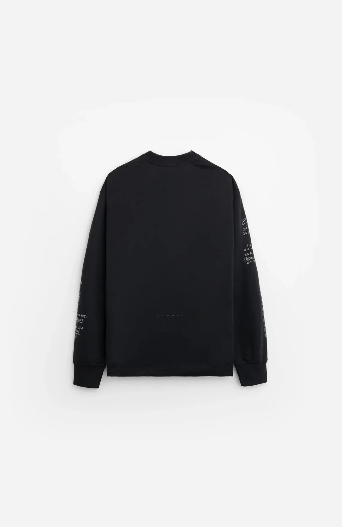 Stampd Mountain Peak LS Relaxed Tee 'Charcoal'